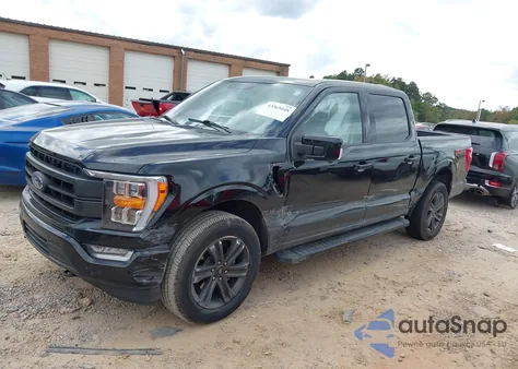 2021 Ford F-150 Lariat from USA, damaged, VIN 1FTFW1E58MFC98173